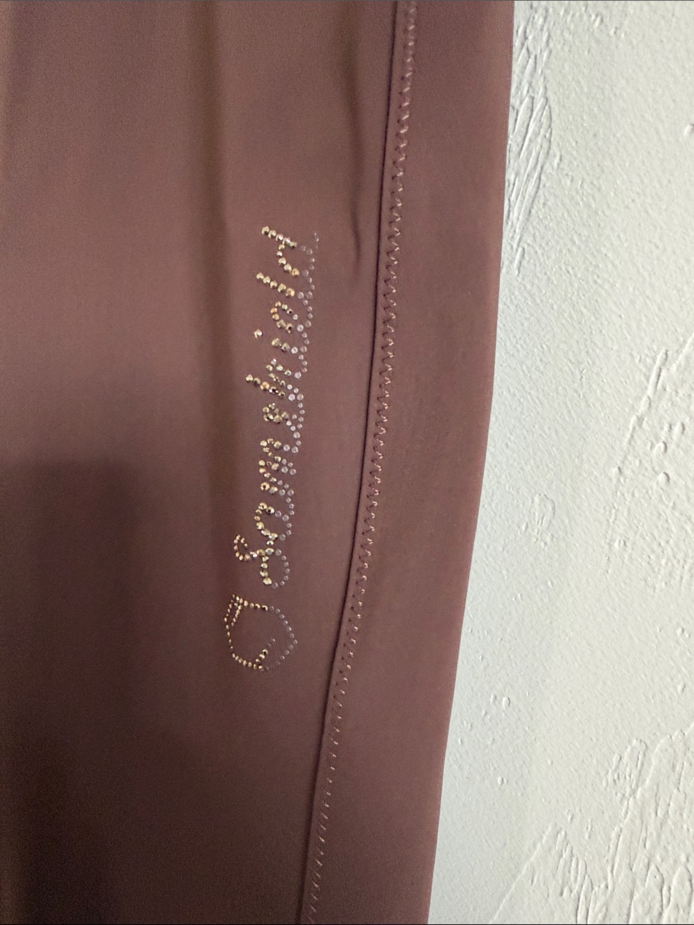 Samshield Alpha Pull On Full Seat Breeches in Brown - Picture 4 of 5